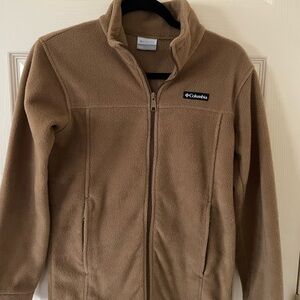 Columbia Tan Fleece Jacket